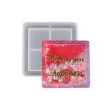 Star Moon Ins Quicksand Silicone Epoxy Mold for Keychain Pendant Jewelry