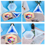 DIY Step Tray Epoxy Resin Mold Storage Box Jewelry Holder Casting Silicone Mould