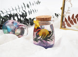 DIY Storage Bottle Crystal Epoxy Resin Mold Jar Bottle Mirror Silicone Mold