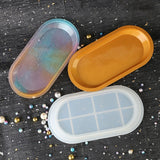 DIY Storage Box Jewelry Tray Casting Silicone Mould Crafts Dishes Plate