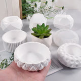 Succulent Plant Mold Flower Pot Silicone Mold Epoxy Mold
