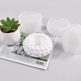 Succulent Plant Mold Flower Pot Silicone Mold Epoxy Mold