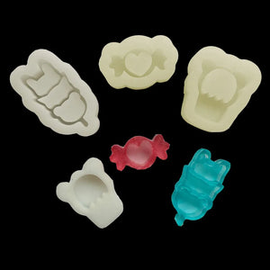 DIY Sugar Lollipop Silicone Epoxy Resin Mold Jewelry Tools