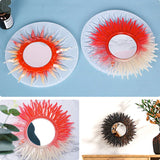 Sun Mirror Silicone Epoxy Resin Mold Jewelry Resin Molds