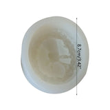 3D Plaster Christmas Wreath Elk Soap Silicone Mold