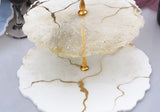 Three-layer Fruit Tray Tea Tray Silicone Mold Resin Glue Set Coaster