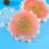 Three-layer Round Fruit Plate Silicone Mold Cake Snack Rack Resin Art Mould