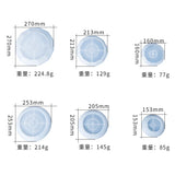 Round Tray Silicone Mold for Resin Table