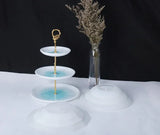 Round Tray Silicone Mold for Resin Table