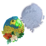 DIY Animal Coaster Silicone Moulds 3D Crystal Epoxy Resin Casting Mold