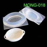 Toy Casting Mold Silicone Resin Mini Pan Pot Shape Making Tools