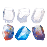 DIY Transparent Ore Crystal Epoxy Resin Mold Scented Candle Silicone Mold