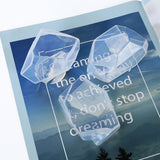 DIY Transparent Ore Crystal Epoxy Resin Mold Scented Candle Silicone Mold