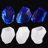 DIY Transparent Ore Crystal Epoxy Resin Mold Scented Candle Silicone Mold