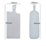 DIY Crystal Epoxy Resin Mold Tray w/ Handle Mirror Silicone Mould