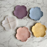 Flower Shape Silicone Resin Mold for DIY Tray Epoxy Resin Casting
