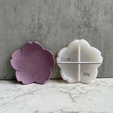 Flower Shape Silicone Resin Mold for DIY Tray Epoxy Resin Casting