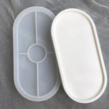 Oval Epoxy Resin Casting Mold, Craft Jewelry Making Tools