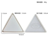 DIY Triangle Eye Storage Box Epoxy Resin Molds Silicone Jewelry Tools