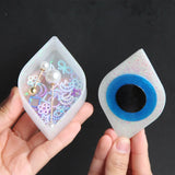 DIY Triangle Eye Storage Box Epoxy Resin Molds Silicone Jewelry Tools