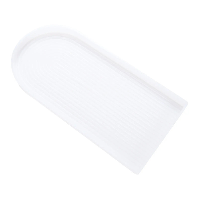 Silicone U-Shaped Fruit Tray Wave Dish Plate Molds