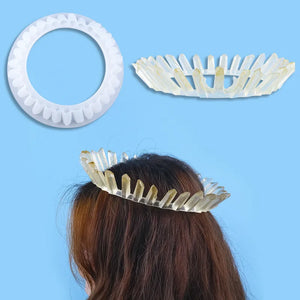 DIY UV Epoxy Resin Mold Hair Ring Hair Crown Jewelry Tools Jewelry Accessories