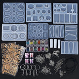 UV Epoxy Resin Mold Set for Jewelry Casting Mold Tools