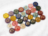 Seven Chakras Semi-Circular Mirror Silicone Mold