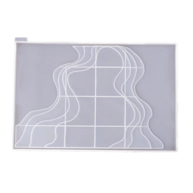 DIY UV Resin Coaster Jewelry Molds for Resin Mat Decoration