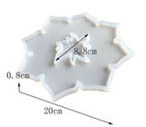 DIY UV Resin Mold Coaster Resin Tools Handcraft Silicone Jewelry Mold
