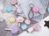 UV Resin Mold Key Chain Jewelry Mold Key Head Key Cover Jewelry Mold
