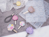 UV Resin Mold Key Chain Jewelry Mold Key Head Key Cover Jewelry Mold