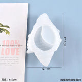 DIY UV Resin Molds Conch Storage Box Resin Mould Silicone Jewelry Tools