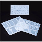 DIY Uv Resin Mold Bracelet Pendant Gum Drop Die Set Jewelry Tools