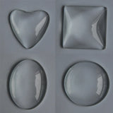 DIY Epoxy Resin Pendant Mould Gem Patch Keychain Resin Mould