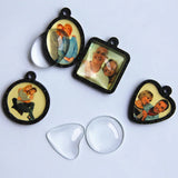 DIY Epoxy Resin Pendant Mould Gem Patch Keychain Resin Mould