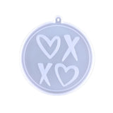 Symbols Keychain Silicone Epoxy Mold for DIY Ornaments - Valentine Gift