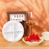 DIY Wavy Plate Crystal Epoxy Resin Mold Home Ins Plate Silicone Mold
