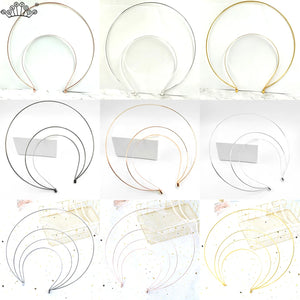 DIY Wedding Crown Hair Accessories Multi-layer Headbands Tiaras and Crowns