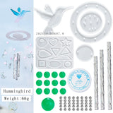 DIY Wind Chime Epoxy Resin Silicone Mold Kit Set Handicraft Making Accessories