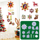 DIY Wind Chime Silicone Epoxy Resin Mold Xmas Hanging Decoration