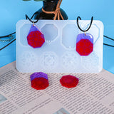 Window Grille Epoxy Resin Mold for Jewelry Making