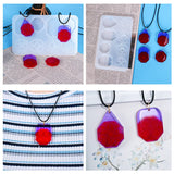 Window Grille Epoxy Resin Mold for Jewelry Making