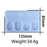 Window Grille Epoxy Resin Mold for Jewelry Making