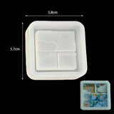 Window Shaped Silicone Epoxy Resin Mold Jewelry Tool Shaker Mold