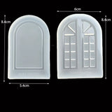 Window Shaped Silicone Epoxy Resin Mold Jewelry Tool Shaker Mold