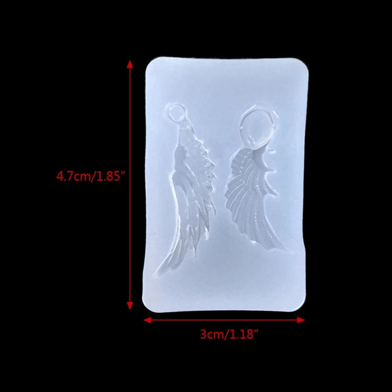 Wing Shape Silicone Mold for Jewelry Making
