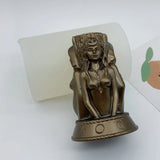 Witch Goddess Candle Holder Resin Mold for DIY Crafts