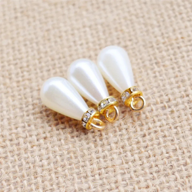 DIY Pearl Charms for Women Sterling Fine Jewelry