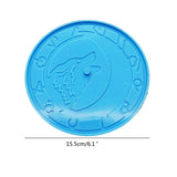 Wolf Wall Clock Resin Mold DIY Crafts Home Decor